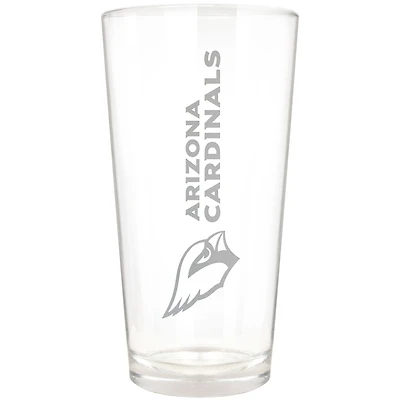 Arizona Cardinals Etched 16oz. Vertical Rally Cry Pint Glass