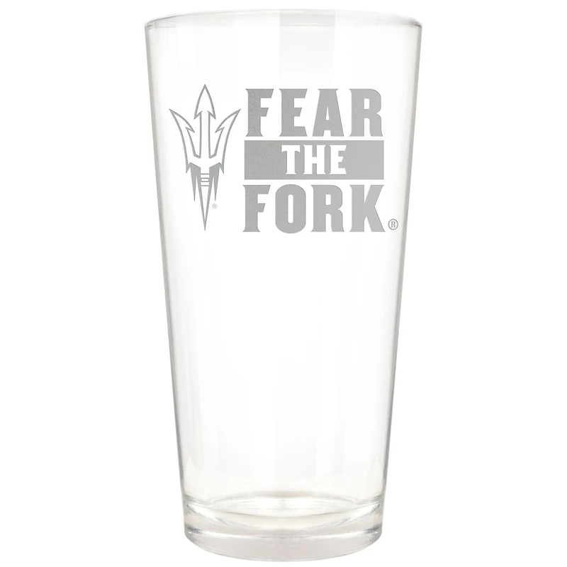 Arizona State Sun Devils Etched 16oz. Rally Cry Pint Glass
