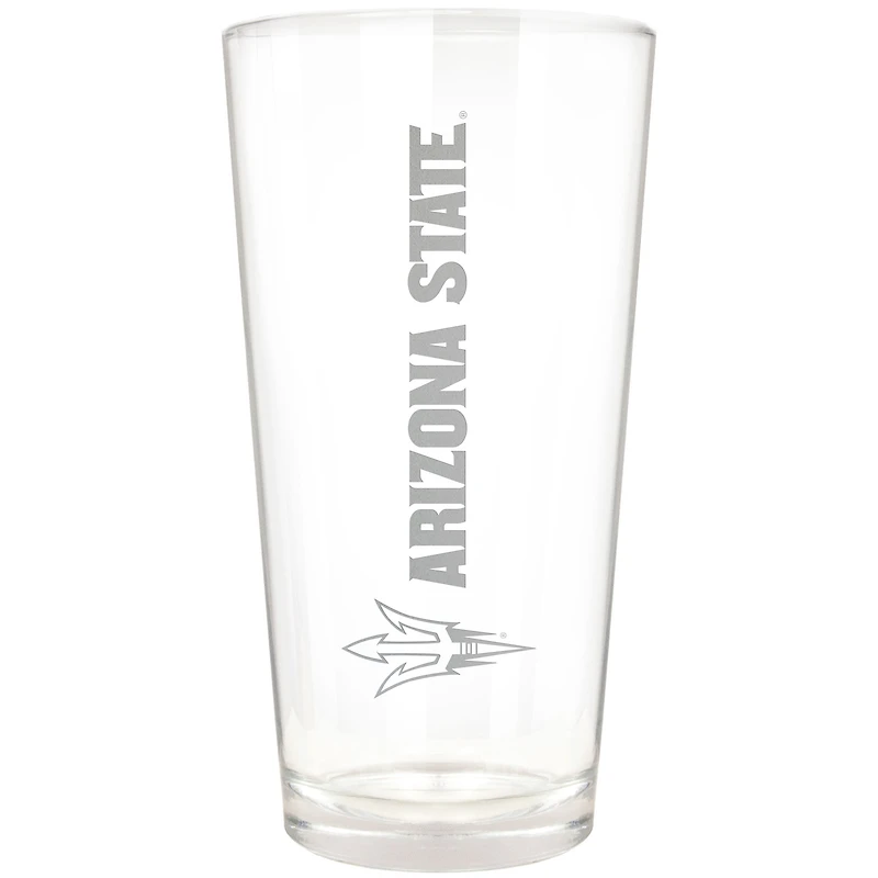 Arizona State Sun Devils Etched 16oz. Vertical Rally Cry Pint Glass