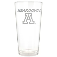 Arizona Wildcats Etched 16oz. Rally Cry Pint Glass