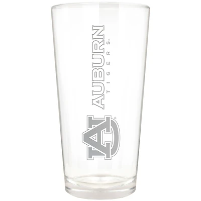 Auburn Tigers Etched 16oz. Vertical Rally Cry Pint Glass