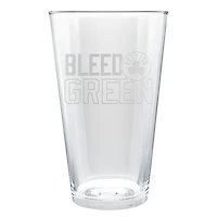 Boston Celtics Etched 16oz. Rally Cry Pint Glass