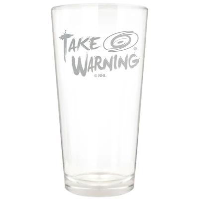Carolina Hurricanes Etched 16oz. Rally Cry Pint Glass