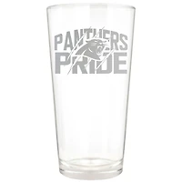 Carolina Panthers Etched 16oz. Rally Cry Pint Glass