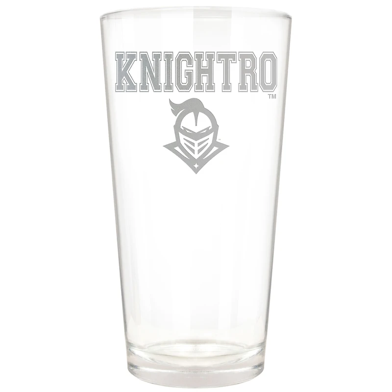 UCF Knights Etched 16oz. Rally Cry Pint Glass