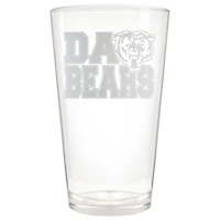 Chicago Bears Etched 16oz. Rally Cry Pint Glass