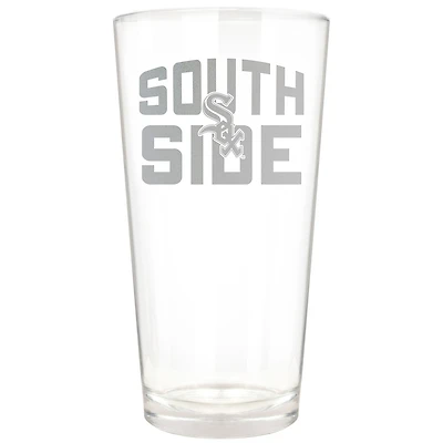 Chicago White Sox Etched 16oz. Rally Cry Pint Glass