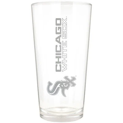 Chicago White Sox Etched 16oz. Vertical Rally Cry Pint Glass