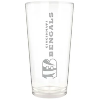 Cincinnati Bengals Etched 16oz. Vertical Rally Cry Pint Glass