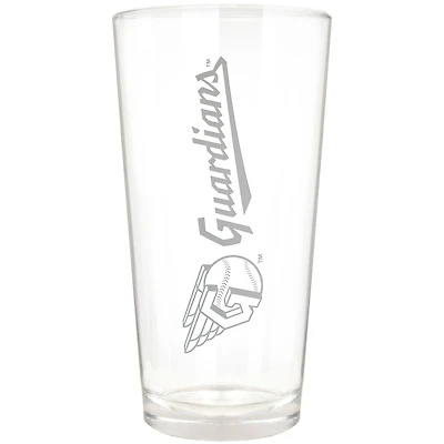 Cleveland Guardians Etched 16oz. Vertical Rally Cry Pint Glass