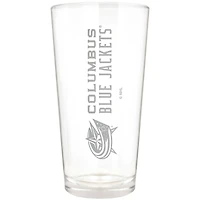 Columbus Blue Jackets Etched 16oz. Vertical Rally Cry Pint Glass