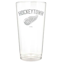 Detroit Red Wings Etched 16oz. Rally Cry Pint Glass