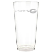 Georgia Bulldogs Etched 16oz. Rally Cry Pint Glass