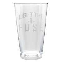 Houston Rockets Etched 16oz. Rally Cry Pint Glass