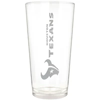Houston Texans Etched 16oz. Vertical Rally Cry Pint Glass