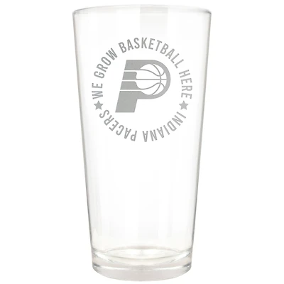 Indiana Pacers Etched 16oz. Rally Cry Pint Glass