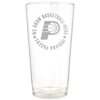 Indiana Pacers Etched 16oz. Rally Cry Pint Glass