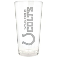 Indianapolis Colts Etched 16oz. Vertical Rally Cry Pint Glass