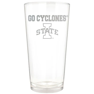 Iowa State Cyclones Etched 16oz. Rally Cry Pint Glass