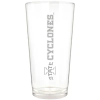Iowa State Cyclones Etched 16oz. Vertical Rally Cry Pint Glass