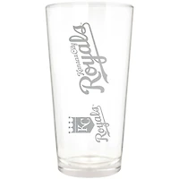 Kansas City Royals Etched 16oz. Vertical Rally Cry Pint Glass