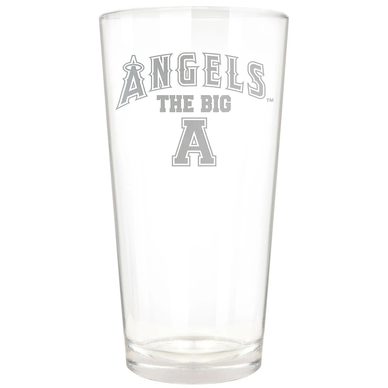 Los Angeles Angels Etched 16oz. Rally Cry Pint Glass