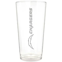 Los Angeles Chargers Etched 16oz. Vertical Rally Cry Pint Glass