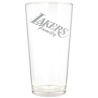Los Angeles Lakers Etched 16oz. Rally Cry Pint Glass