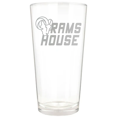 Los Angeles Rams Etched 16oz. Rally Cry Pint Glass