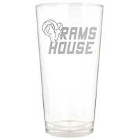 Los Angeles Rams Etched 16oz. Rally Cry Pint Glass