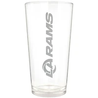Los Angeles Rams Etched 16oz. Vertical Rally Cry Pint Glass