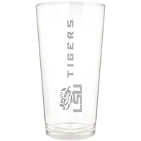 LSU Tigers Etched 16oz. Vertical Rally Cry Pint Glass