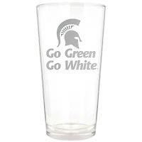 Michigan State Spartans Etched 16oz. Rally Cry Pint Glass