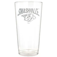 Nashville Predators Etched 16oz. Rally Cry Pint Glass