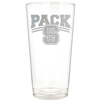 NC State Wolfpack Etched 16oz. Rally Cry Pint Glass