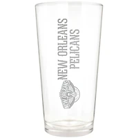 New Orleans Pelicans Etched 16oz. Vertical Rally Cry Pint Glass
