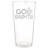 New Orleans Saints Etched 16oz. Rally Cry Pint Glass