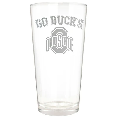 Ohio State Buckeyes Etched 16oz. Rally Cry Pint Glass