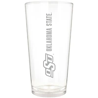 Oklahoma State Cowboys Etched 16oz. Vertical Rally Cry Pint Glass