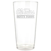 Ole Miss Rebels Etched 16oz. Rally Cry Pint Glass