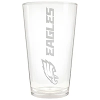 Philadelphia Eagles Etched 16oz. Vertical Rally Cry Pint Glass