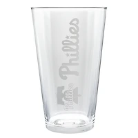 Philadelphia Phillies Etched 16oz. Vertical Rally Cry Pint Glass
