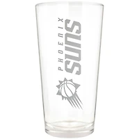 Phoenix Suns Etched 16oz. Vertical Rally Cry Pint Glass