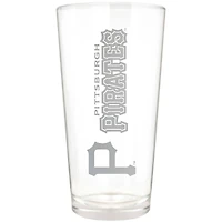 Pittsburgh Pirates Etched 16oz. Vertical Rally Cry Pint Glass
