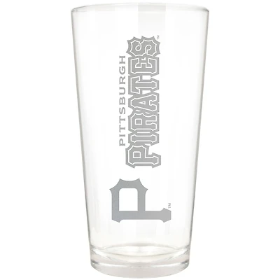 Pittsburgh Pirates Etched 16oz. Vertical Rally Cry Pint Glass