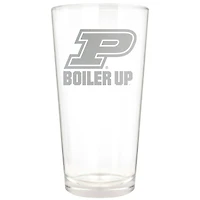 Purdue Boilermakers Etched 16oz. Rally Cry Pint Glass