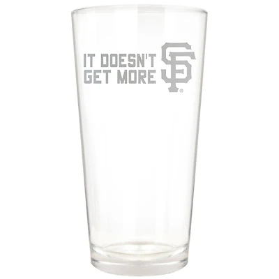 San Francisco Giants Etched 16oz. Rally Cry Pint Glass