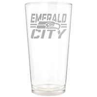 Seattle Seahawks Etched 16oz. Rally Cry Pint Glass