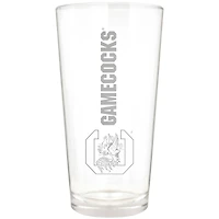 South Carolina Gamecocks Etched 16oz. Vertical Rally Cry Pint Glass