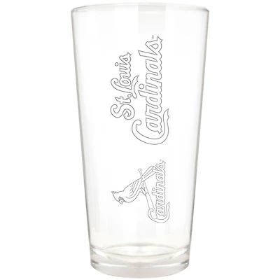St. Louis Cardinals Etched 16oz. Vertical Rally Cry Pint Glass
